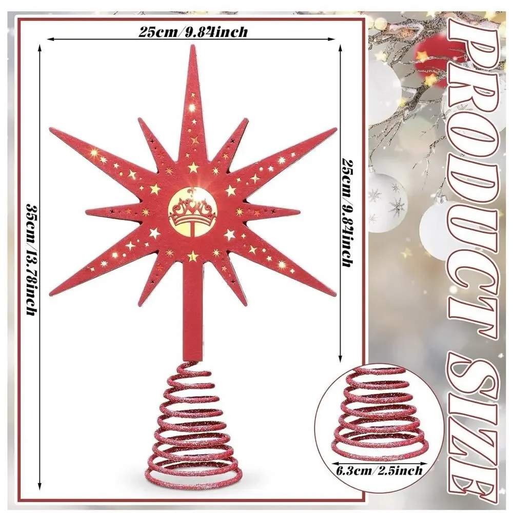 Pink Christmas Tree Topper 9